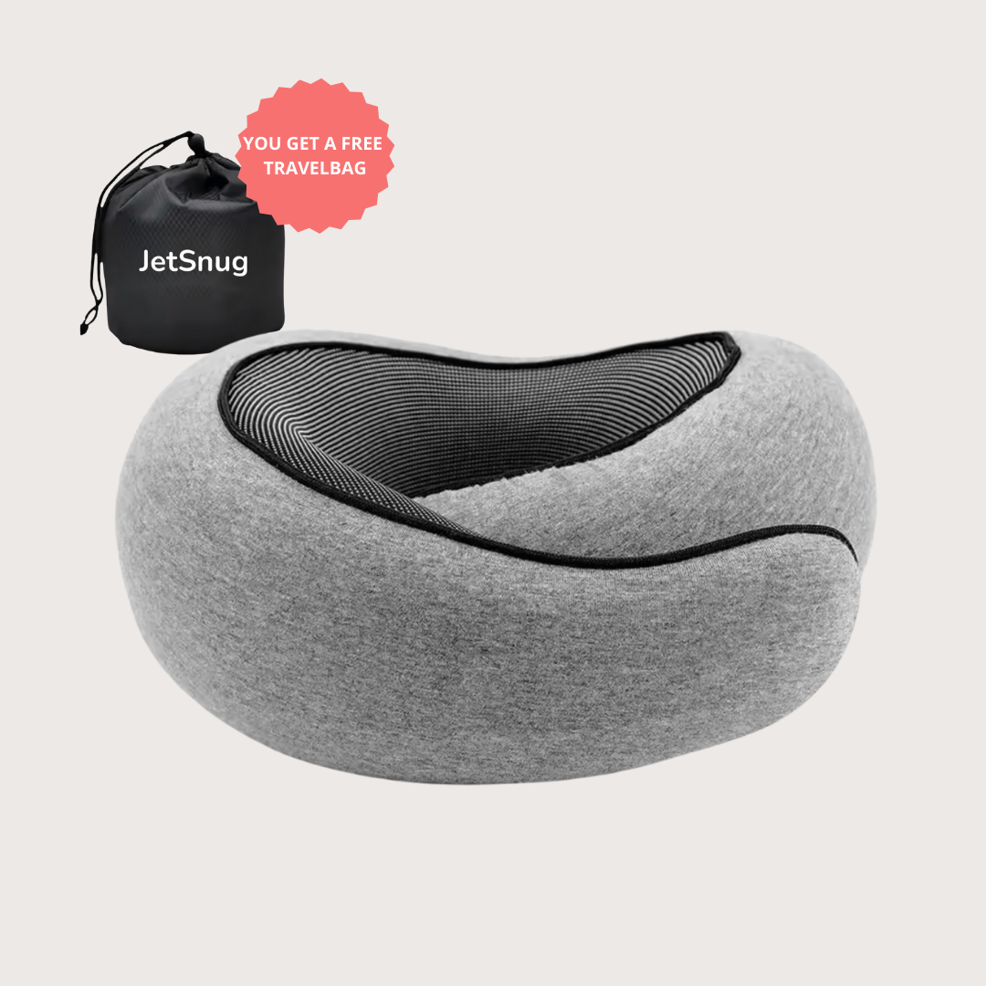 JetSnug® Neck Pain Relief Travel Pillow