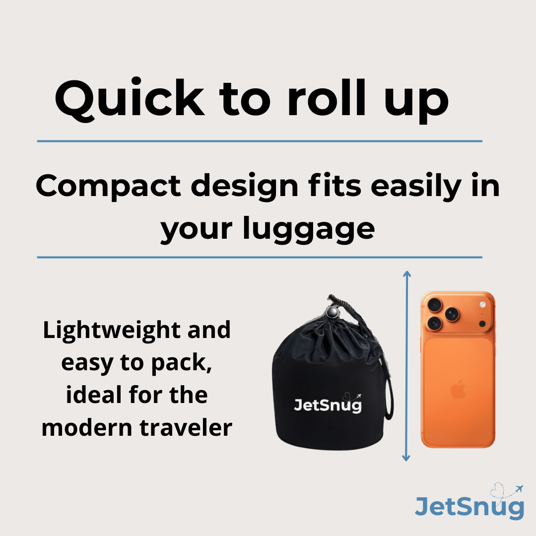 JetSnug® Neck Pain Relief Travel Pillow