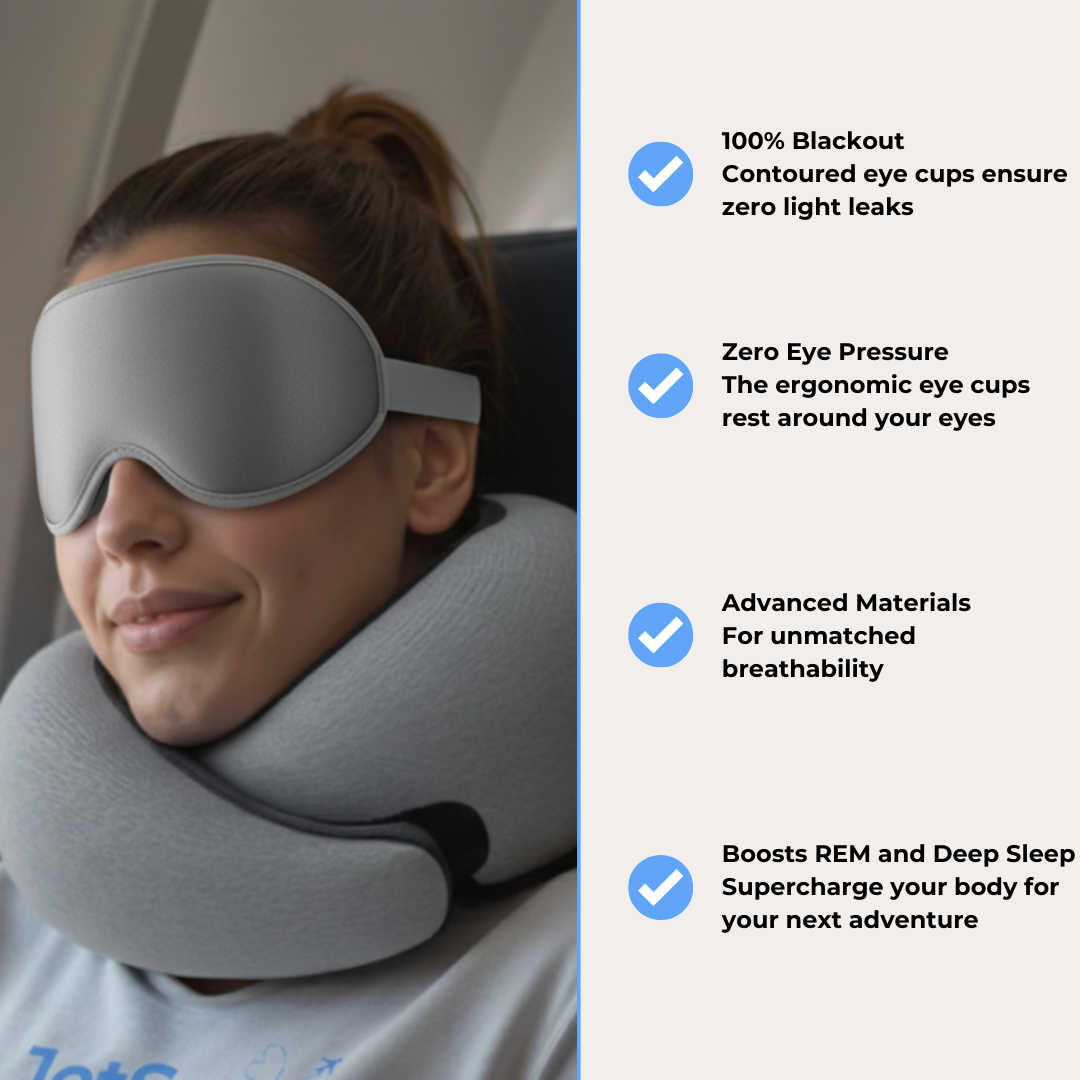 JetSnug® Premium Sleep Mask